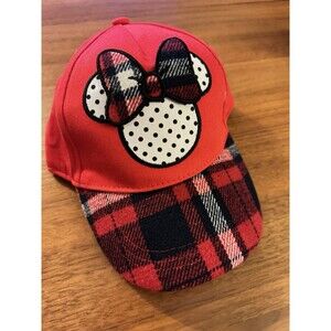 Disney Minnie Mouse Hat Flannel Style Kids, Girls